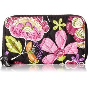 Vera Bradley Accordion Wallet (Pirouette Pink
